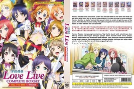 ANIME-DVD ~ Englischer Symbol ~ Love Live! Komplettes Boxset (1-102 Ende +... - £23.04 GBP