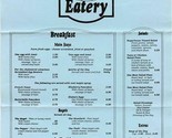 Sugarhouse Eatery Menu Route 16 North Conway New Hampshire  - £17.12 GBP