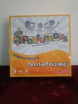 Spontuneous - The Song Game - Sing It or Shout It - Talent NOT Required (Family  - £22.06 GBP