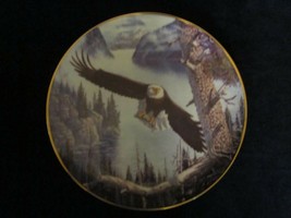 Bald Eagle Collector Plate Empowered To Be Free Derk Hansen - £39.96 GBP