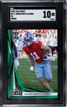 2023 Leaf Draft Jaxon Smith-Njigba RC Card #B2-9 NCAA Ohio State/Seahawks SGC 10 - £56.49 GBP