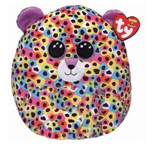 TY Mini Beanie Squishies (Squish-A-Boos) Plush - New - Giselle the Leopard - £11.75 GBP