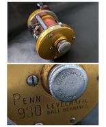 Penn Reels Levelmatic 930 Appât Moulage Moulinet Or de Travail - $1,124.83 MXN