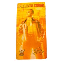 THE ROCK The Great One Yellow Wrestling Beach Towel 2001 WWF WWE ECW 27”... - £30.68 GBP