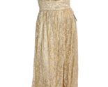 Soiéblu Women&#39;s Sequined Spaghetti Strap Formal Maxi Dress Blush Sz 8 NEW - $113.99