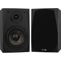 Dayton Audio - MK602X - 6&quot; 2-Way Bookshelf Speaker 4 ohms - Pair - Black - $229.95