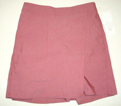 Womens New 8 NWT Columbia Longer Day Run Camp Hike Skort Skirt Shorts Red Pocket - £77.52 GBP