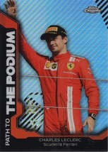 Charles Leclerc 2021 Topps Chrome Formula 1 Racing PATH TO THE PODIUM (#16 Scude - £49.67 GBP