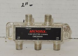 Antronix UHF-VHF-FM 4 Way SPLITTER / COMBINER 5-1002MHz CMC2004H - $9.85