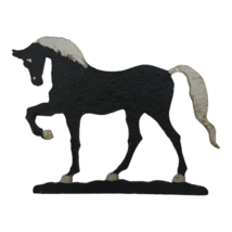 Metal Horse Country Home Barn Farm Decor Wall Hanging 11&quot; Wide Western T... - £24.03 GBP