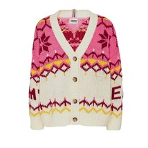 Tommy Jeans Fair Isle Knit Cardigan – Size Small - $24.31