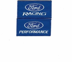 FORD RACING &amp; PERFORMANCE BLUE SEW/IRON PATCH TORINO SHELBY COBRA MUSTAN... - £10.20 GBP