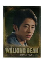 2012 The Walking Dead Season Two Character Bio #CB05 Steven Yeun as Glenn NM - $4.49