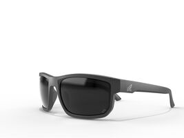EDGE Defiance Z87 Wayfarer Safety Sunglasses (Matte Black, Smoke Vapor S... - $39.95