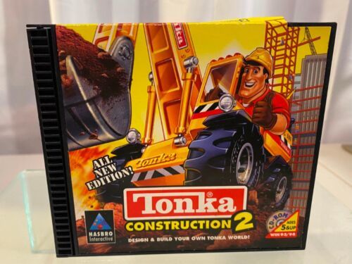 Primary image for Tonka Construction 2 PC CD Rom Game Hasbro 1999 Manual Included