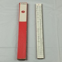 Frederick Post 10 Inch Student Slide Rule Mannheim Type 1447 Made in Japan Vint. - £6.63 GBP