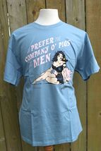NOS Vintage 2001 Moonbeam McSwine Graphic Comic Book Tee Graphitti T Shi... - $16.40