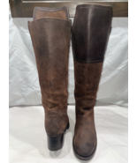 FRYE Brown Suede Over Knee AUTUMN SHIELD TALL-OS, #3475210-DBN, Womens S... - $189.00