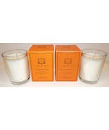 LOVELY NIB PAIR OF AQUIESSE SOY MANDARIN TEA LUXURY SCENTED 6.5 OZ CANDLES - $1,016.19 MXN