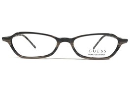 Guess GU1146 MK Eyeglasses Frames Brown Rectangular Full Rim 48-16-140 - £37.19 GBP
