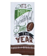 Kay Dee designs kitchen towel dual purpose terry Wonderful time football... - $186.55 MXN