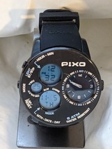 PIXO PX-5 SBBK-08 Nero Originale Uomo Analogico Digitale Grande Watch 5 ... - $5,714.47 MXN