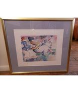 Michel Boulet French Print La Balencoire (The Swing) signed Framed, Matt... - €21,31 EUR