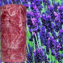 Lavender &amp; Lemongrass Scented Palm Wax Pillar Candle Hand Poured - £19.72 GBP+