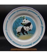 Bumper Harvest Panda Bamboo 9 1/4” Enamelware 602P- 01 Plate - €43,11 EUR