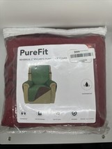 PureFit Reversible Quilted Sofa Cover Slip Cover Red/green New Unused - £15.51 GBP