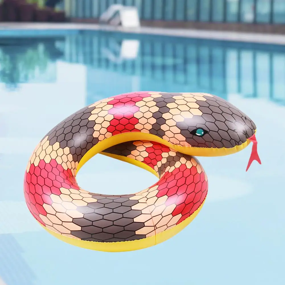 Underarm Circle Useful Bright Color Unique Snake Shape Swimming Ring Swimming - £19.66 GBP