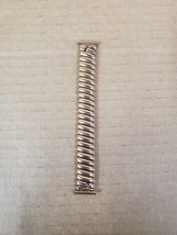 Kreisler Stainless gold fill Stretch link 1970s Vintage Watch Band Nos W81 - £44.01 GBP