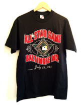 1993 MLB All-Star Game T-Shirt Jerzees Tag L  USA Dated 1993 NWOT Baltim... - $47.45