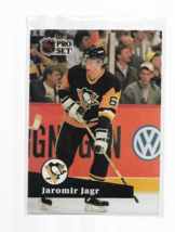 Jaromir Jagr 1991 French Pro Set #183 Pittsburg Penguins - £0.75 GBP