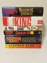 Lot Of 6 Stephen King Hardcover Books Collection Cell/Insomnia/Needful Things - £35.93 GBP