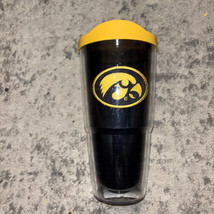 Pop Tervis Iowa Hawkeyes Logo Tumbler/Water bottle 24oz Quartz  W LID - $19.99