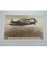 Vultee Vanguard P-48 Interceptor Pursuit Airplane Aircraft RPPC Postcard - $6.92