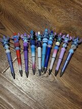 Disney Stitch Beaded Pen – Handmade Ink Pen – Lilo &amp; Stitch Character Focal - $12.00