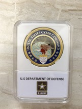 Us Cyber COMMAND-Department Of Defense Challenge Coin Uscybercom - $17.04