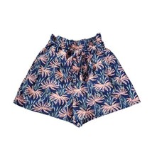 Madewell Paperbag Oasis Palm Shorts  High Waist Pockets Belted Women&#39;s Size 4 - £15.37 GBP