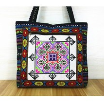 HOT ! 8 colors Ethnic handmade textile cloth Embroidered handbags Vintage women  - £35.16 GBP