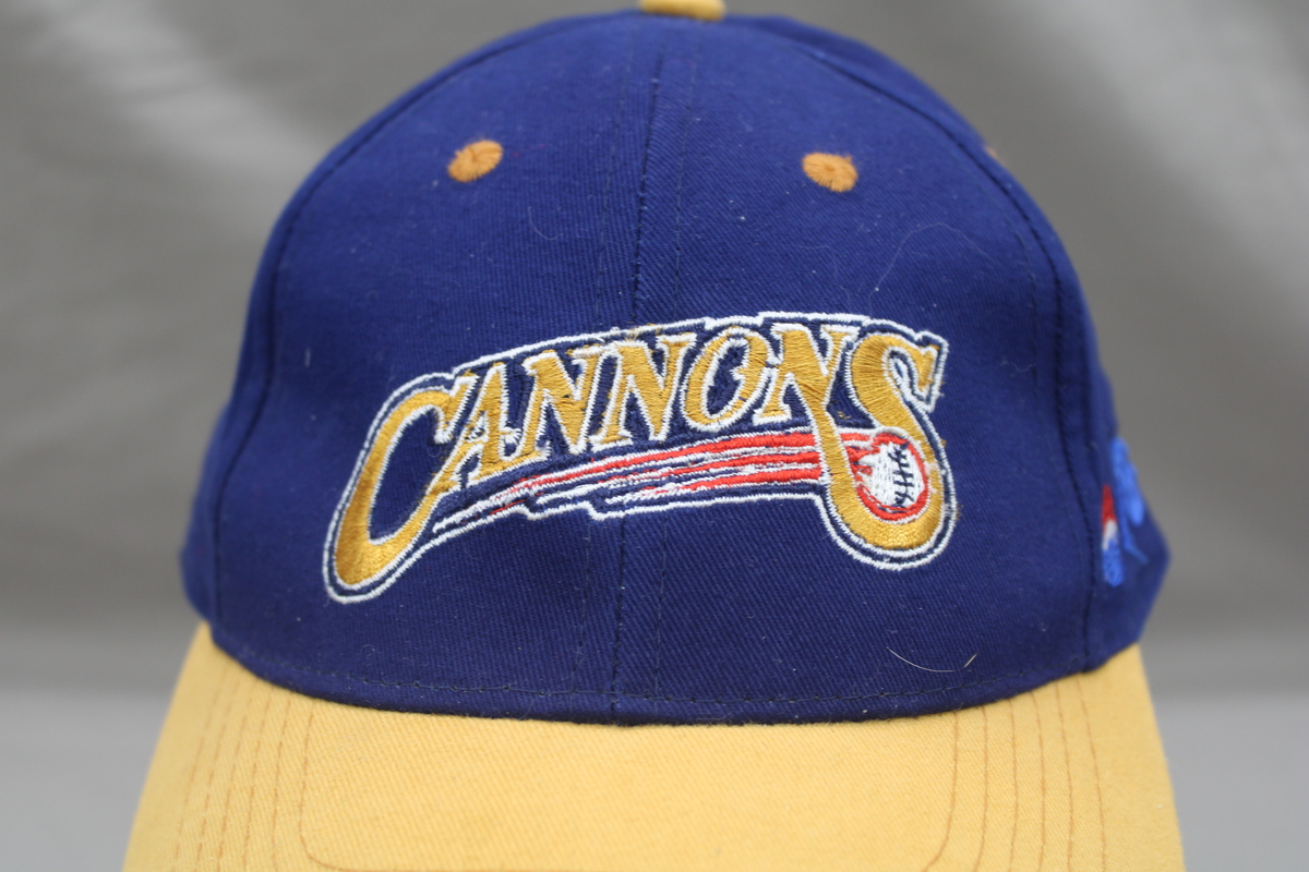 Calgary Cannons Hat (VTG) - In Game Promo Final Logo - Adult Gripback ...