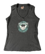 Harley-Davidson Women&#39;s Sleeveless Tank Top Medium Vintage 2006 San Diego - £15.99 GBP