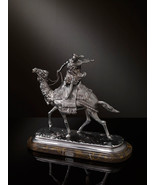 Soher Figure Bronze Camel with Rider Spain New - $5,400.00