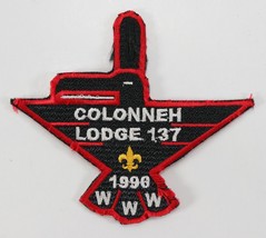 Vintage 1996 Colonneh 137 Raven Red Black Button WWW OA Boy Scout Camp P... - $218.39 MXN