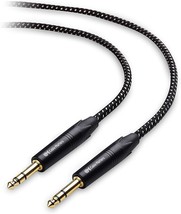 Premium Braided Balanced 1/4 Inch Trs Cable, 25 Ft. (1/4 To 1/4, Cable M... - $34.99
