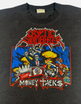 Vintage Cryptic Slaughter &quot;Money Talks&quot; 1987 Tour T-Shirt, Direct Merchandising - £1,174.30 GBP