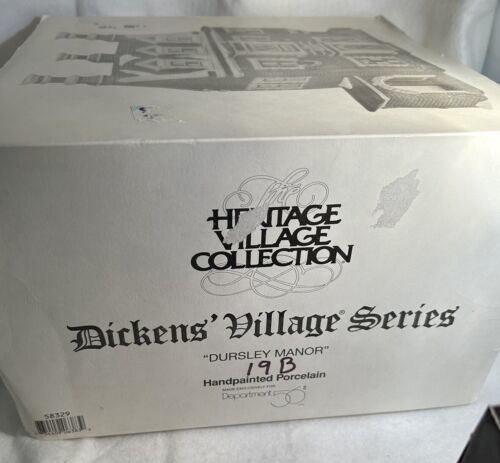 Department 56 Dickens' Village Series Dursley Manor Lighted #58329 - $24.75