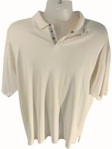 Tommy Bahama Ivory Golf Polo Shirt Casual Knit Short Sleeve Shirt Mens M... - $23.31