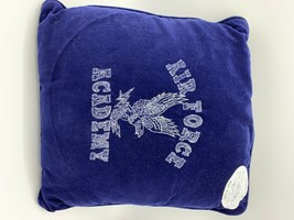 United States Air Force Academy 100% Velvet Pillow 14 x 14 x 5 USAF/USAFA - £13.30 GBP